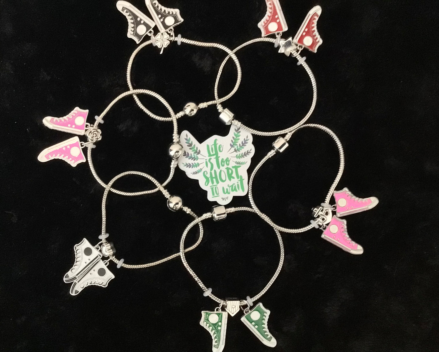 High Top Charmed Bracelets