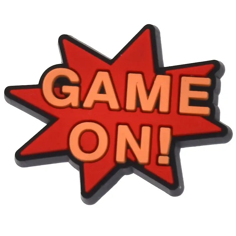 Game-Themed Charms - Perfect for Decorating Clogs, Slides & Sandals