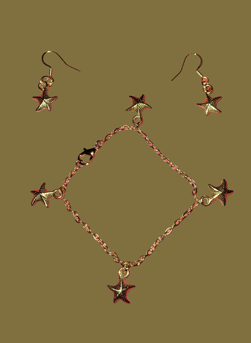 Golden Starfish Set