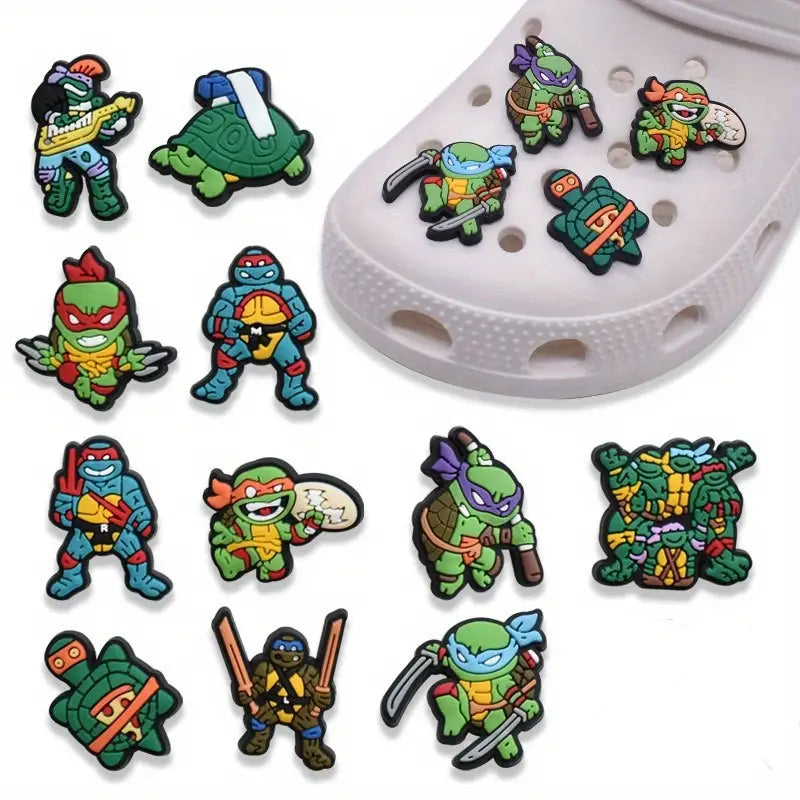 Cute Cartoon Turtle Shoes Decoration Shoe Charms