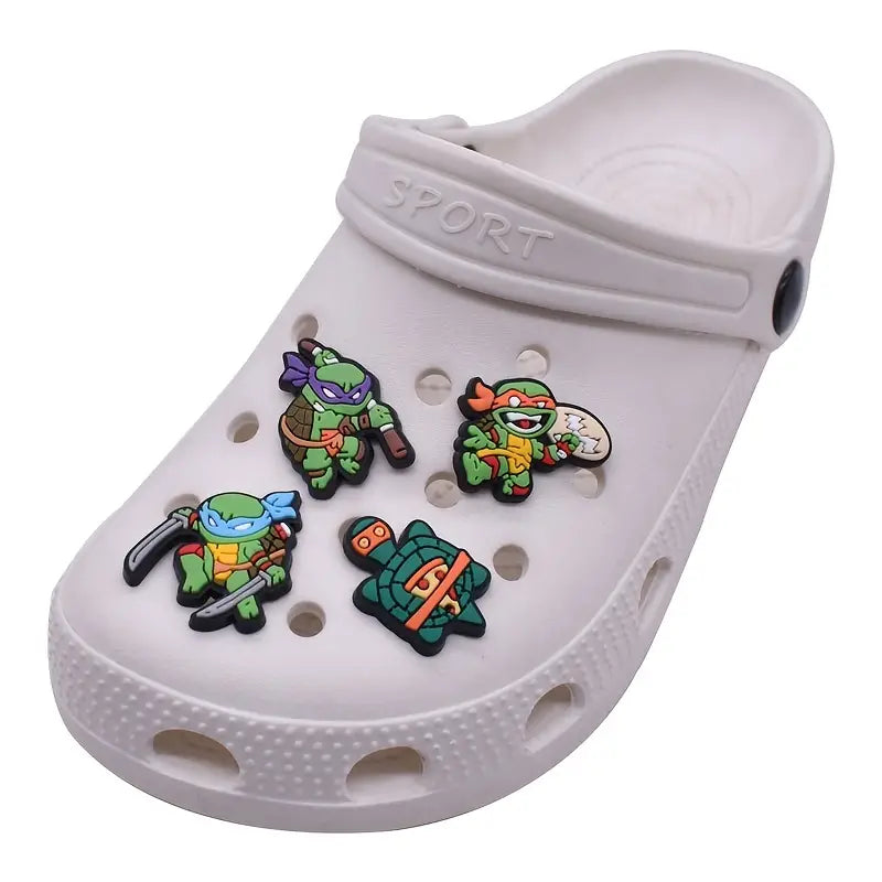 Cute Cartoon Turtle Shoes Decoration Shoe Charms