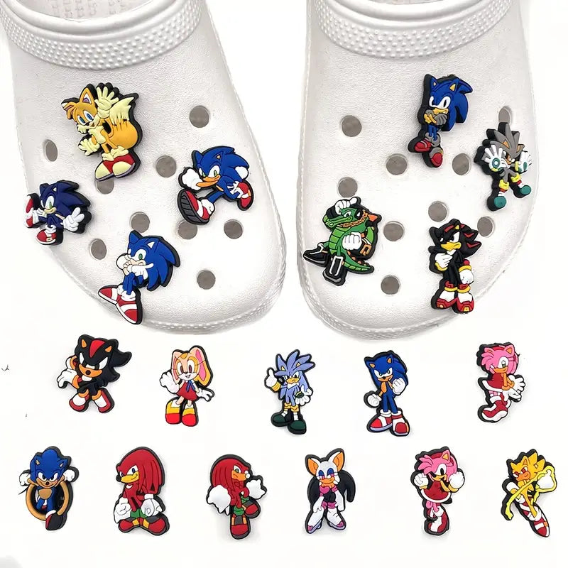 SOnic Shoe Charms