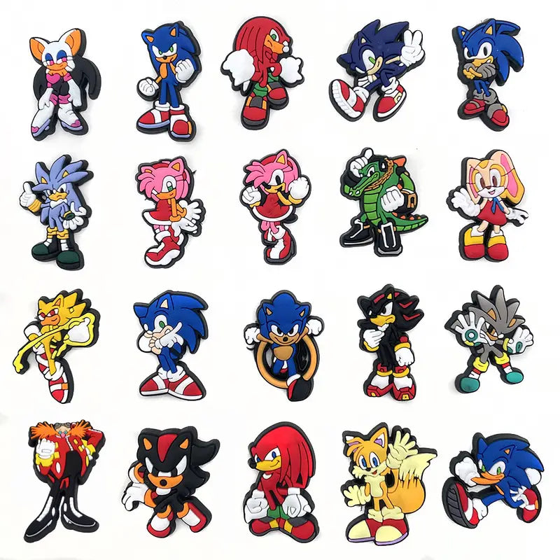 SOnic Shoe Charms